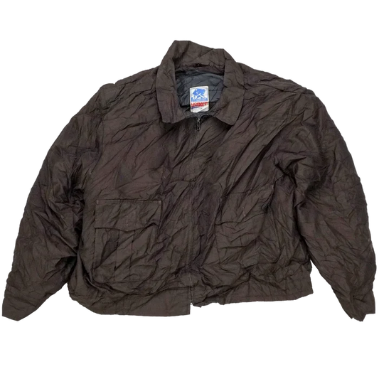 US Made Horace Small Brown Lined Jacket - 52R, 3XLarge - Army & Outdoors - Field Jackets