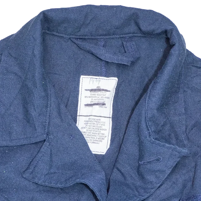 US Navy Blue Utility Coveralls - 48L, XLarge - US Navy Surplus - Overalls