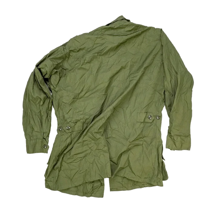 USGI 2nd Pattern Olive Jungle Fatigue Shirt - Large Long - US Army Surplus - Field Shirts