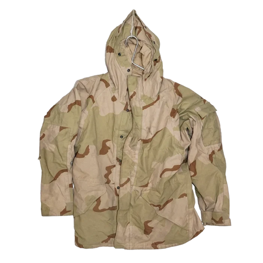 USGI 3 Colour Desert Wet Weather Jacket - Medium Regular - US Army Surplus - Rain Jackets