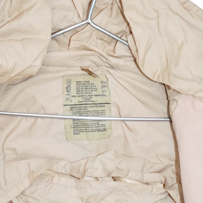 USGI 3 Colour Desert Wet Weather Jacket - Medium Regular - US Army Surplus - Rain Jackets