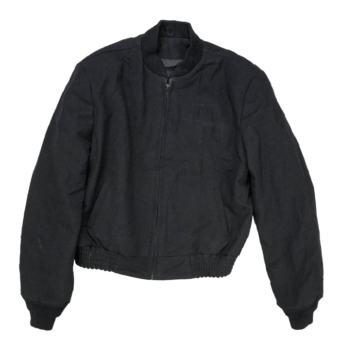 USGI Black Lightweight Windbreaker Jacket - Small Long - US Army Surplus - Field Jackets