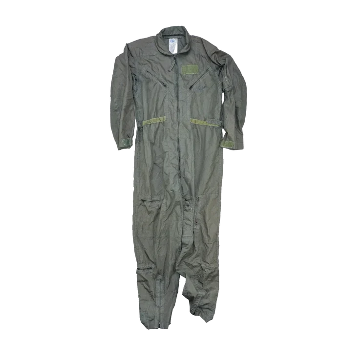 USGI CWU-27/P Olive Flyers Coveralls - 46L, XLarge - US Army Surplus - Overalls