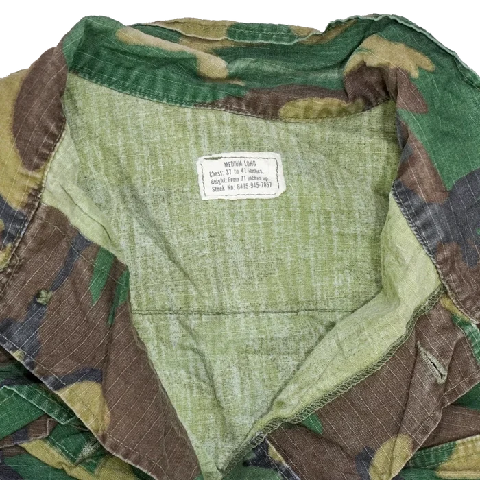 USGI ERDL Jungle Fatigue Shirt - Medium Long - US Army Surplus - Field Shirts