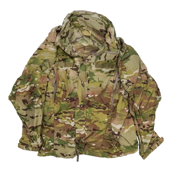 USGI OCP Soft Shell Cold Weather Jacket - Medium Regular - US Army Surplus - Softshell Jacket