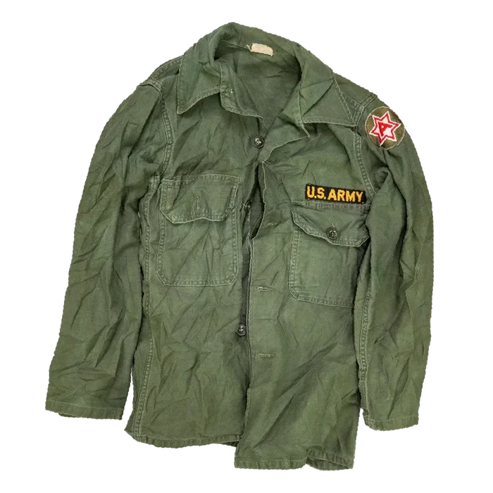 USGI OG-107 Second Pattern Utility Shirt - 13.5x31, XSmall - US Army Surplus - Field Shirts