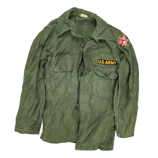 USGI OG-107 Second Pattern Utility Shirt - 13.5x31, XSmall - US Army Surplus - Field Shirts
