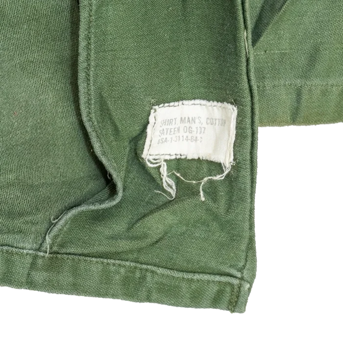 USGI OG-107 Second Pattern Utility Shirt - 13.5x31, XSmall - US Army Surplus - Field Shirts
