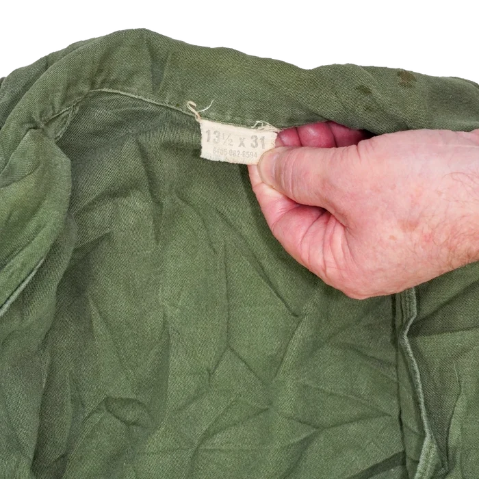 USGI OG-107 Second Pattern Utility Shirt - 13.5x31, XSmall - US Army Surplus - Field Shirts