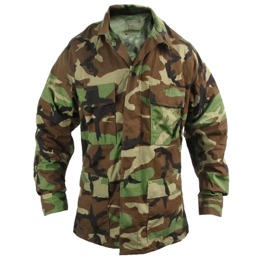 USGI Woodland Ripstop Shirt - US Army Surplus - Field Shirts