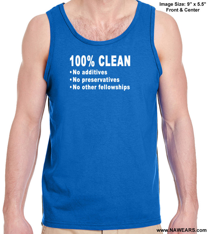 utt- 100% Clean Unisex Tank Tops