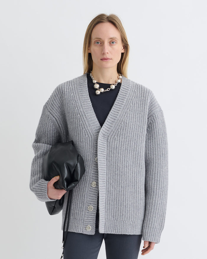Varten - Cardigan - Light Grey