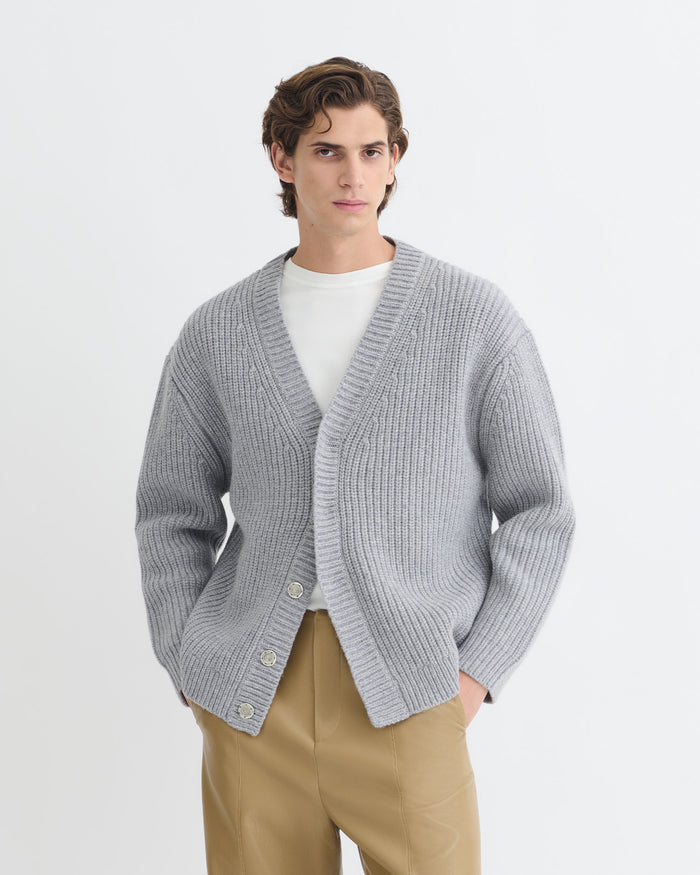 Varten - Cardigan - Light Grey