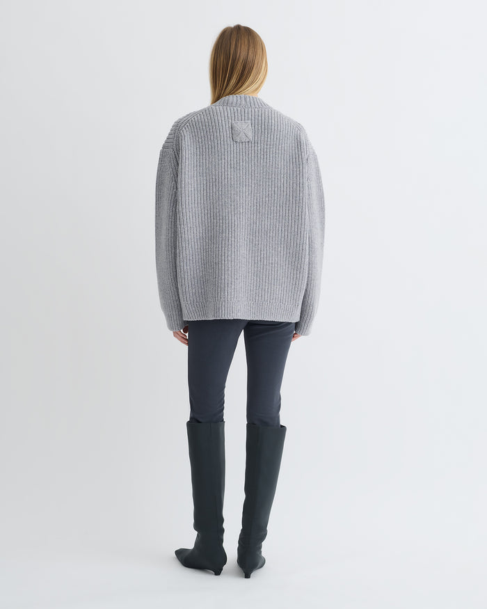 Varten - Cardigan - Light Grey