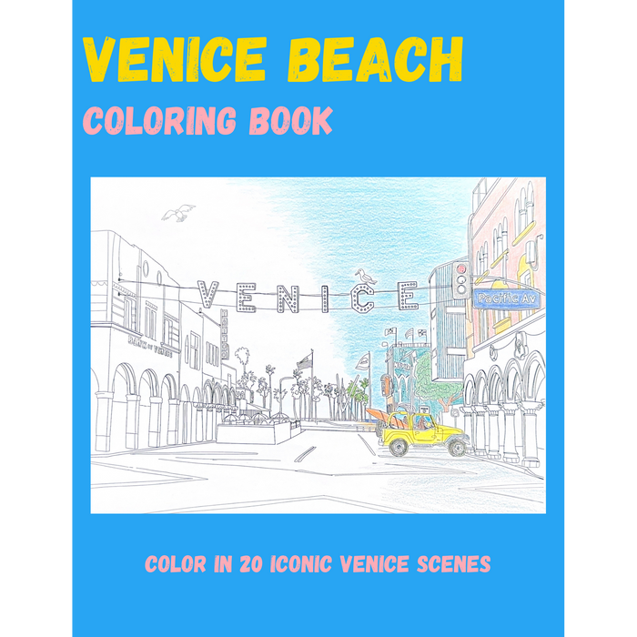 Venice Beach Coloring Book