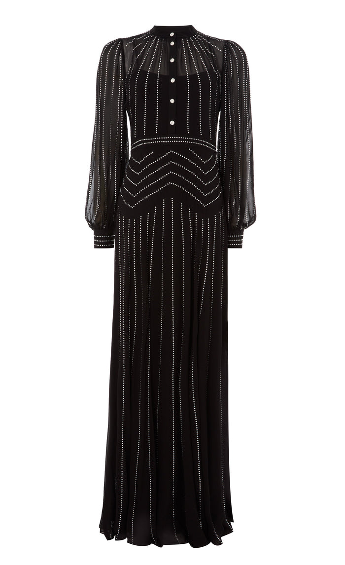 Villanelle Full-Length Dress - Black