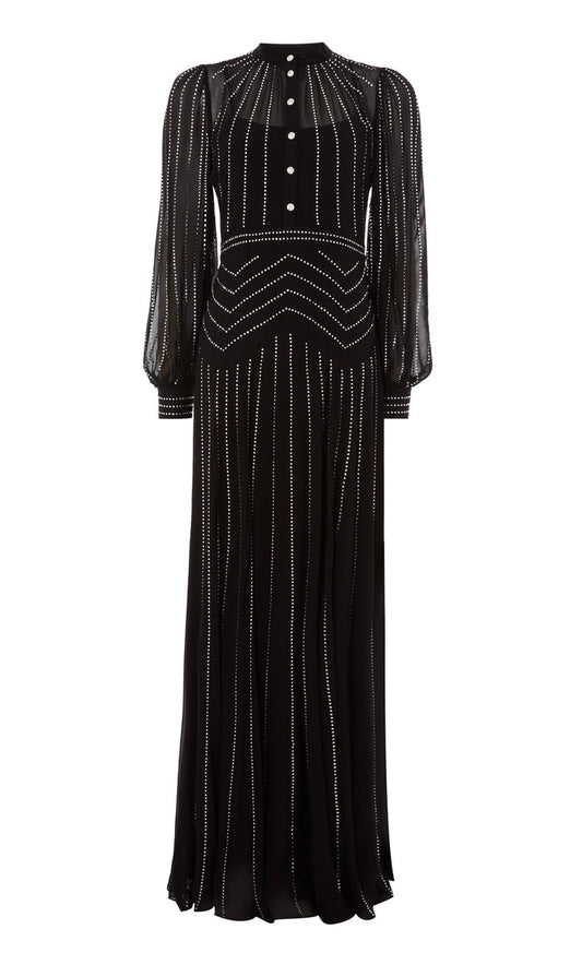 Villanelle Full-Length Dress - Black