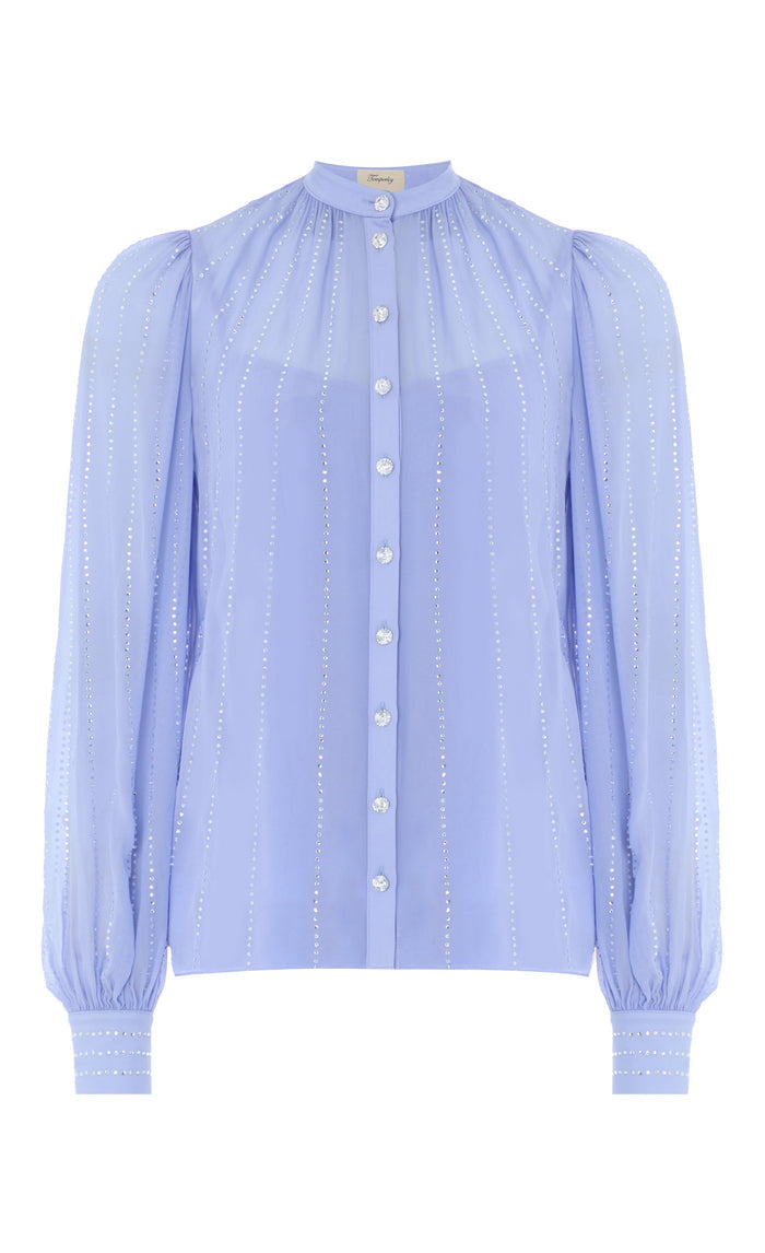 Villanelle Shirt - Lavender Blue