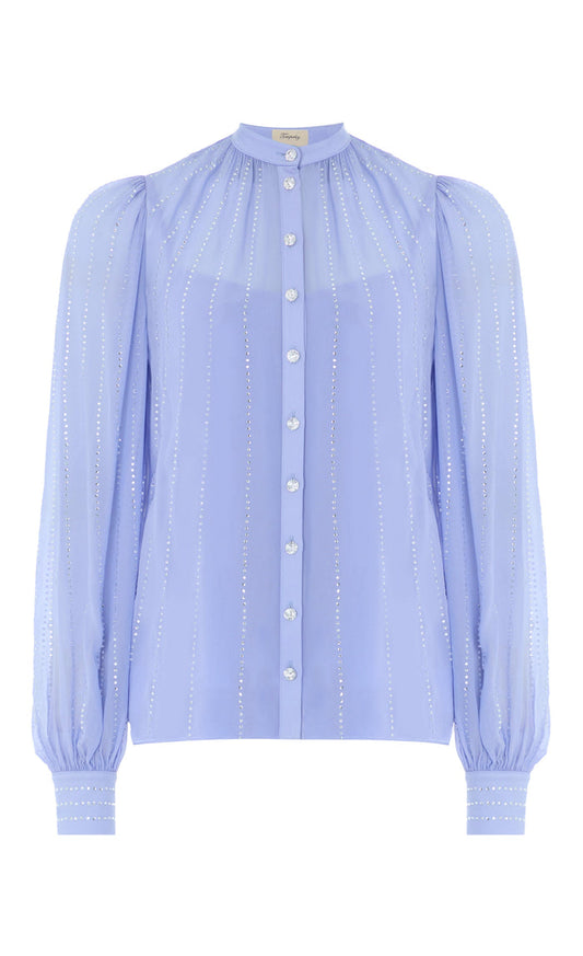 Villanelle Shirt - Lavender Blue