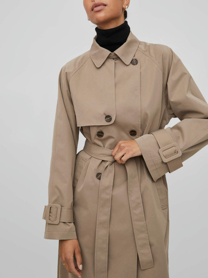 VIVIANNA TRENCHCOAT (WALNUT)