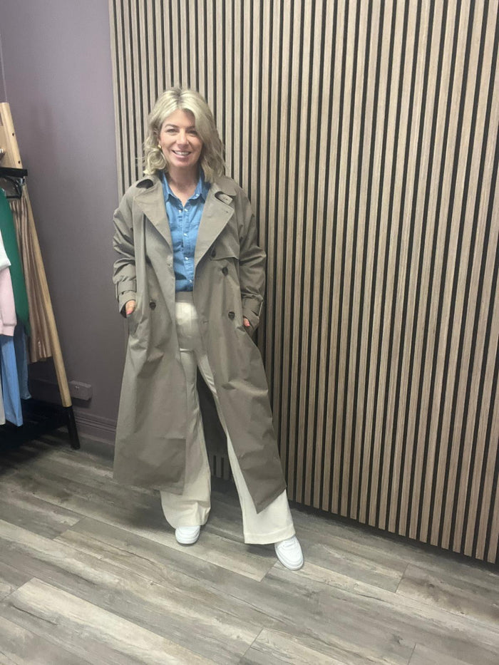 VIVIANNA TRENCHCOAT (WALNUT)