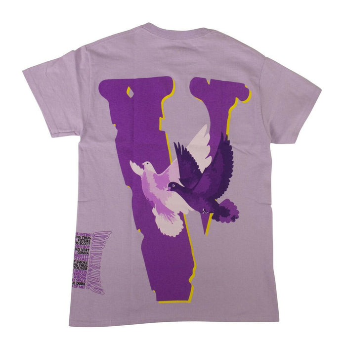 VLone - Nav Doves T-Shirt - Purple - Clique Apparel