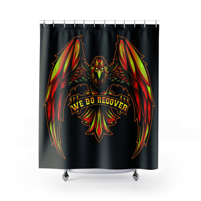 We Do Recover Eagle Shower Curtains