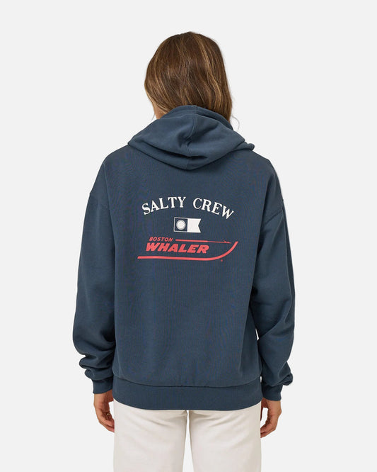 Whaler Hoodie - Midnight Navy