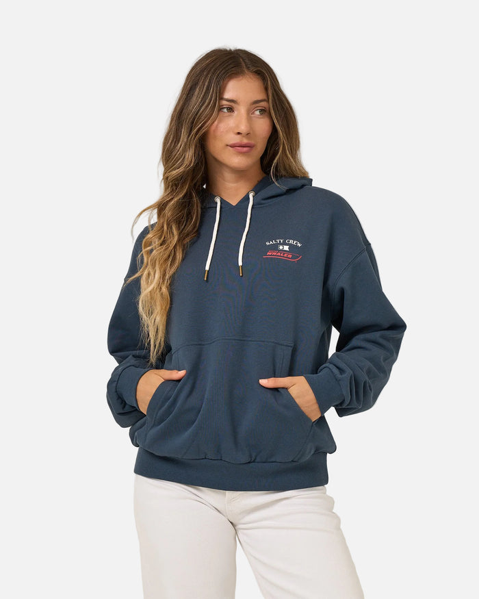 Whaler Hoodie - Midnight Navy