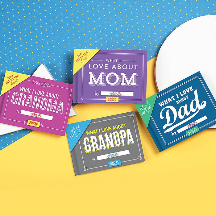 What I Love About Dad - Fill in the Love Book - Wee Bee Baby Boutique