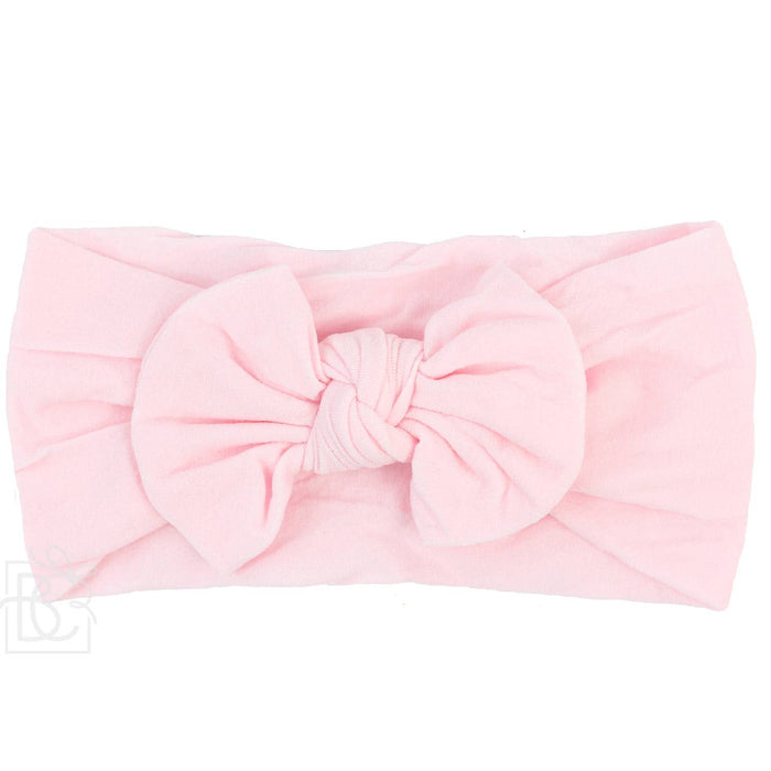 Wide Stretchy Headband with Knot (Multiple Colors) - Wee Bee Baby Boutique