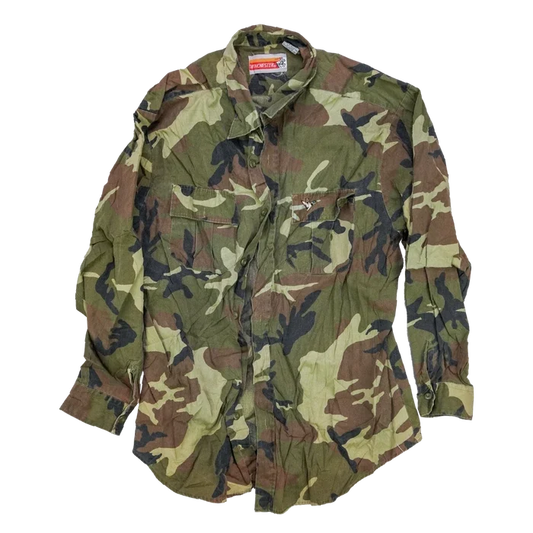 Winchester Woodland Camo Field Shirt - XLarge - Army & Outdoors - Field Shirts