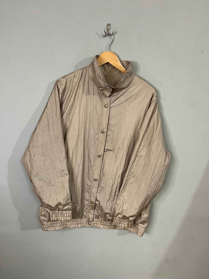 Windbreakers Retro / Throwback Streetwear Light kahki Windbreaker