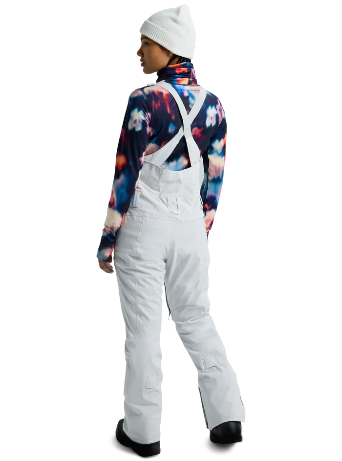 Product image of Women's Burton Reserve 2L Stretch Bib Pants[Variant:Gray Cloud]