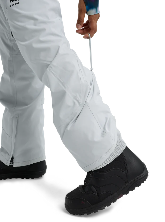 Product image of Women's Burton Reserve 2L Stretch Bib Pants[Variant:Gray Cloud]