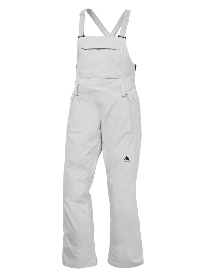 Product image of Women's Burton Reserve 2L Stretch Bib Pants[Variant:Gray Cloud]