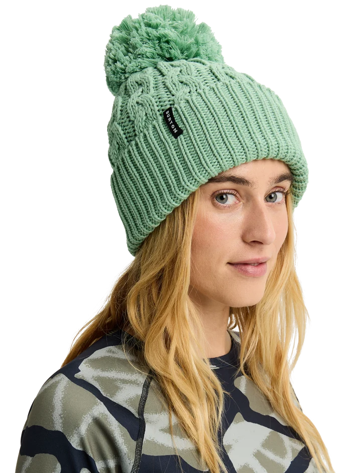 Product image of Women's Burton Zippy Fleece-Lined Beanie[Variant:Soft Sage]