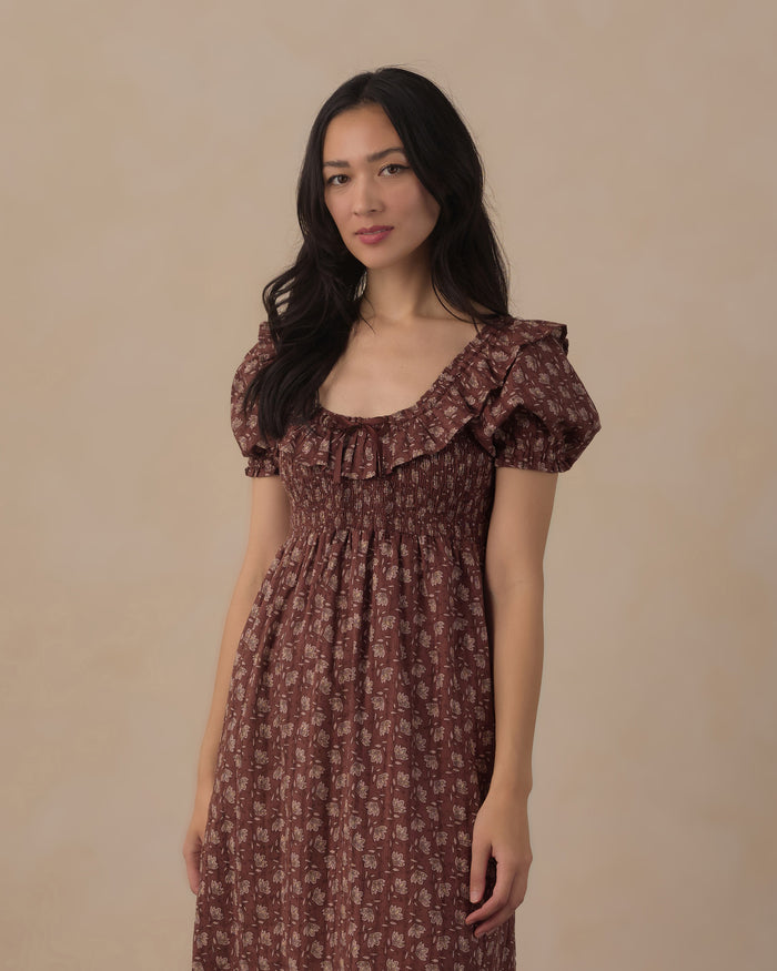 Women's Dillon Maxi Dress || Mulberry Iris