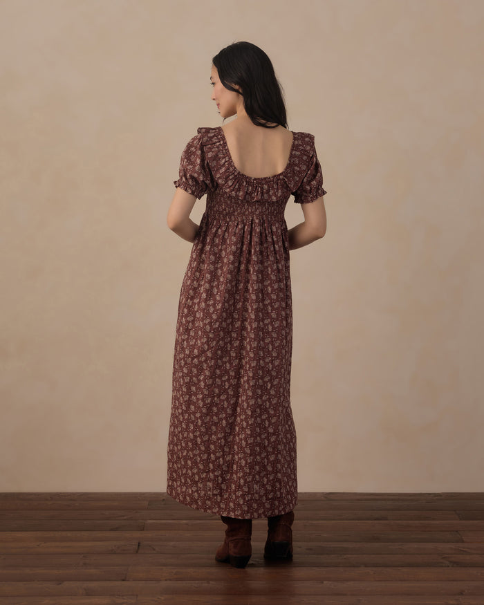 Women's Dillon Maxi Dress || Mulberry Iris
