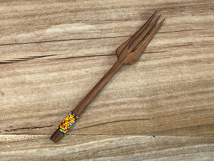 Wood w/ Beads Utencils - Sold Separately