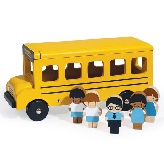 Wooden Little Friends School Bus - Wee Bee Baby Boutique