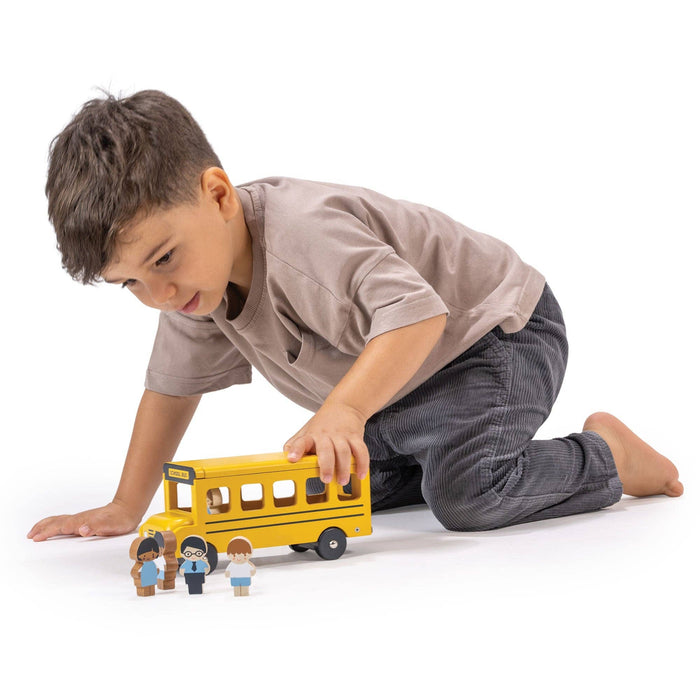 Wooden Little Friends School Bus - Wee Bee Baby Boutique