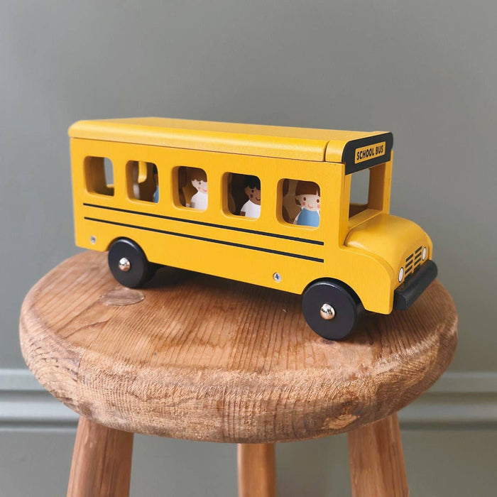 Wooden Little Friends School Bus - Wee Bee Baby Boutique