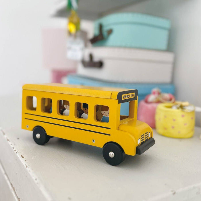 Wooden Little Friends School Bus - Wee Bee Baby Boutique