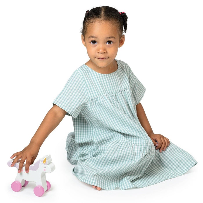 Wooden Magic Unicorn Push-Along Toy