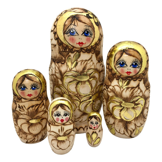 Traditional russian nesting dolls