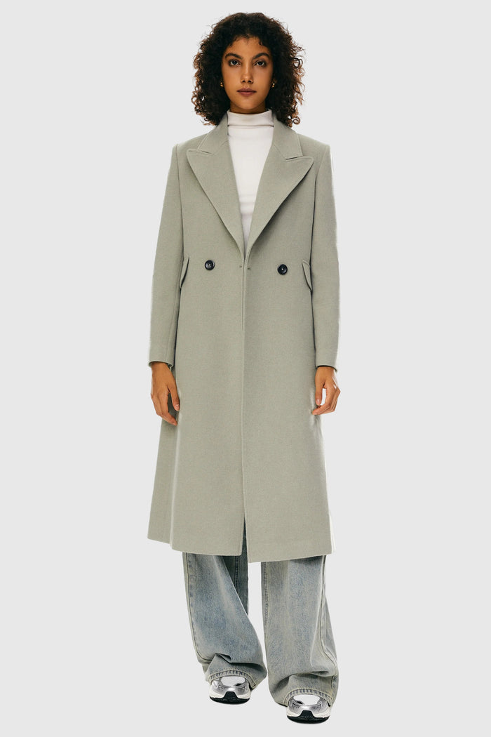 Orolay-Wool-Blend-Long-Coat #color_Gray