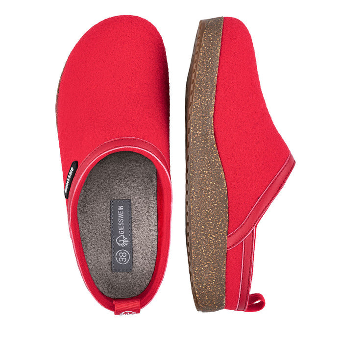 Giesswein Giesswein Wool Clog - flame red 343