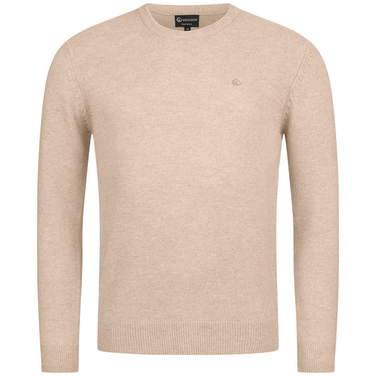 Giesswein Pullover Wool O-Neck M - sandmelé 212