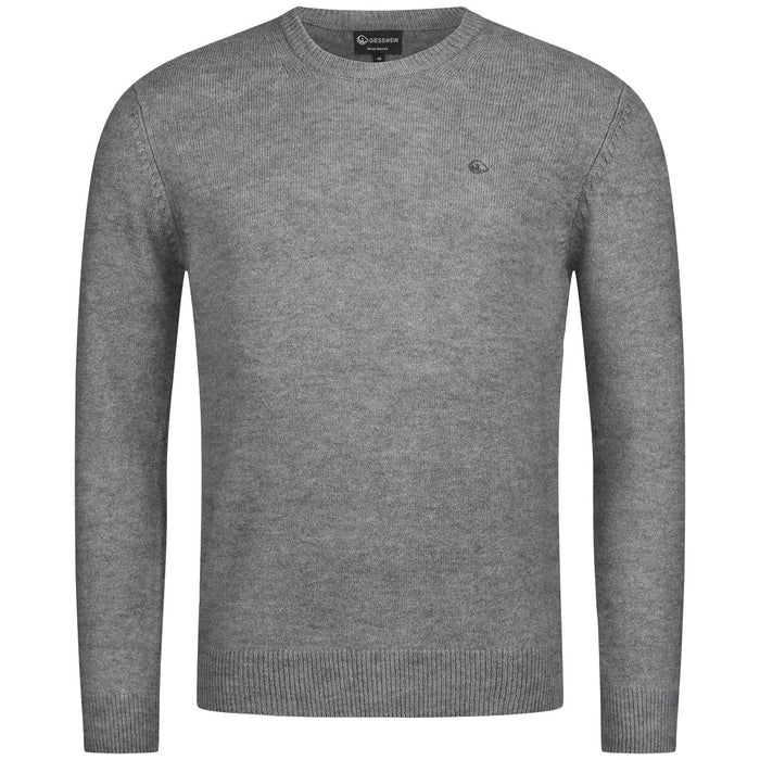 Giesswein Pullover Wool O-Neck M - grey 017